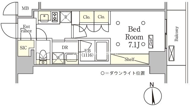 テラス御徒町 間取り