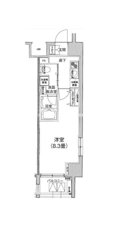 アイル芝浦東京ベイ 間取り