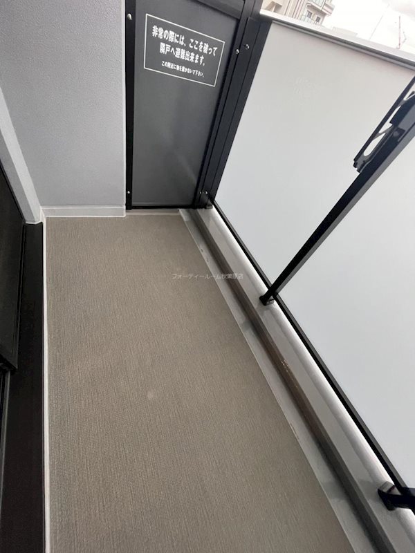 ザ・パークハビオ入谷 ベランダ