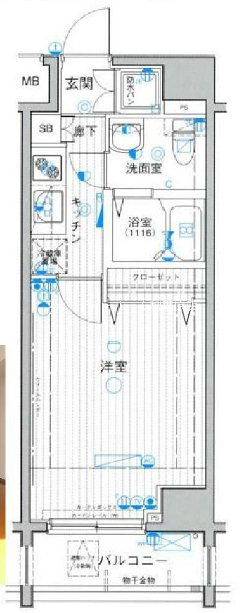 パークウェル浅草弐番館 間取り
