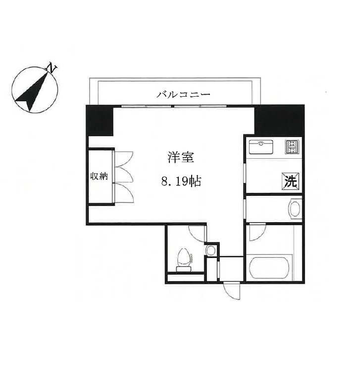 東麻布アパートメント 間取り