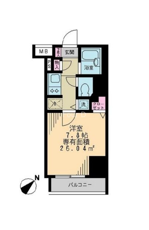 アーク銀座京橋 間取り