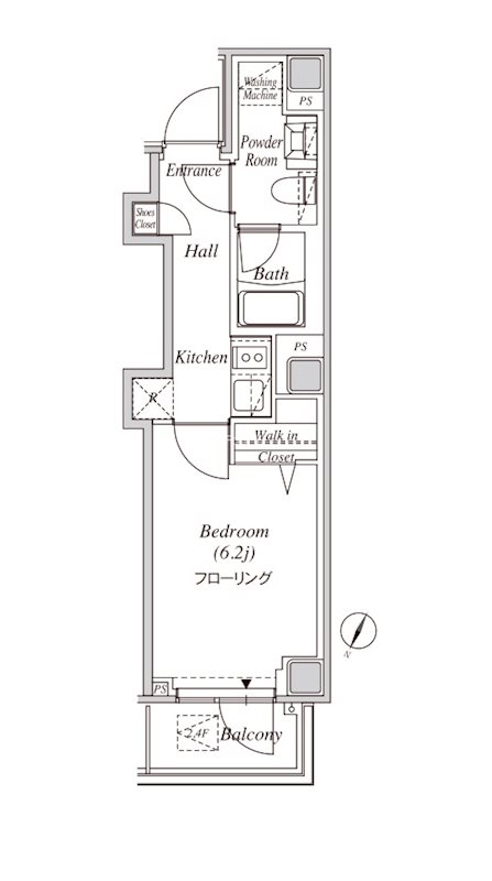セプタス東麻布 間取り