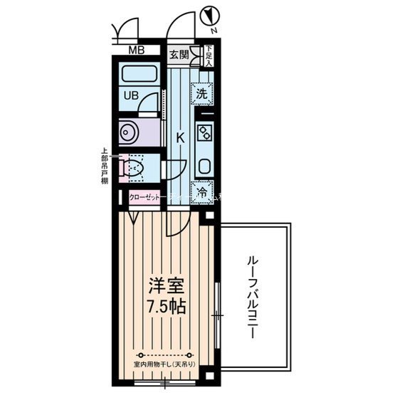 コーポＴＯ  間取り