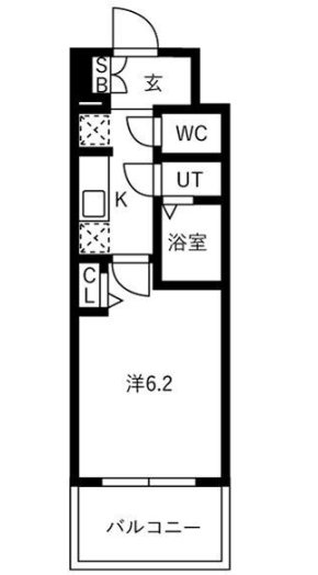 メイクスアート黒川 間取り
