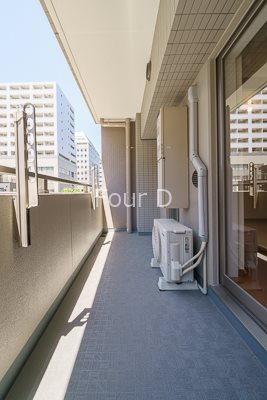 コートラクリア京橋 ベランダ