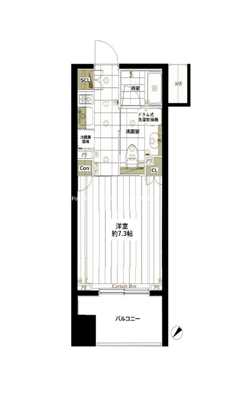 オーベルジュ日本橋 間取り