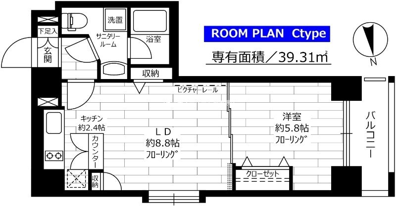 ステージファースト新御徒町 間取り