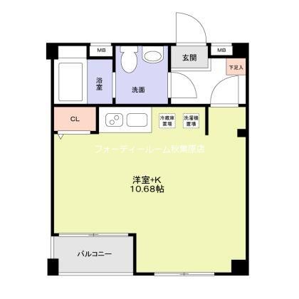 ラヴィエント三ノ輪パークサイド 間取り