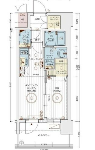 エステムコート名古屋ルノン 間取り