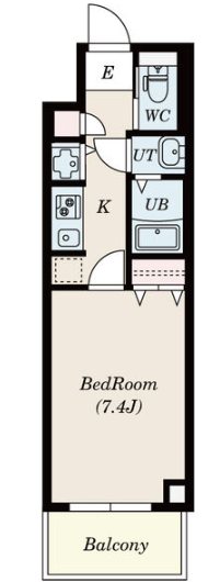 S-RESIDENCE葵Ⅱ 間取り