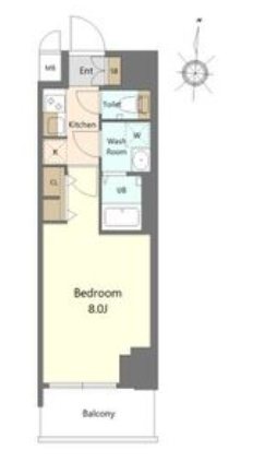 S-RESIDENCE高岳bresa 間取り