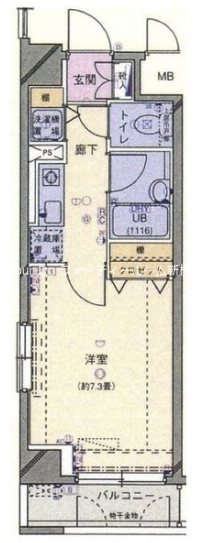 シンシア日本橋新川 間取り