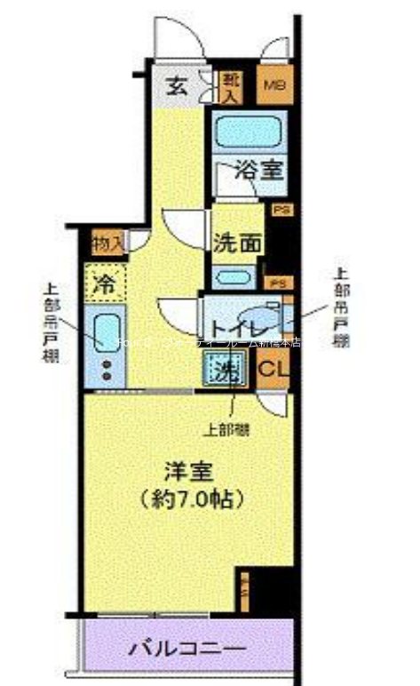 ディアレイシャス港区海岸 間取り