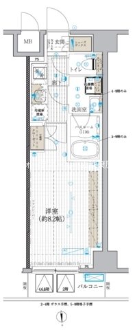 ブライズ北綾瀬  間取り