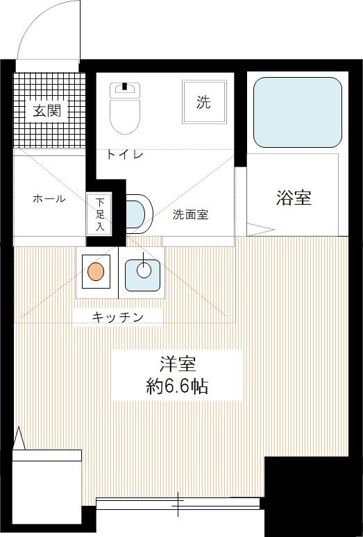 Ｂ．Ｓ．パーク戸塚 0102号室 間取り