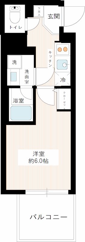 ルクシェール青砥 0704号室 間取り
