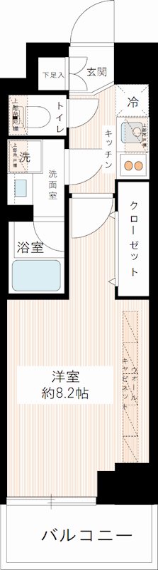 ＭＡＸＩＶ ｓｃｅｎｅ 墨田 0503号室 間取り