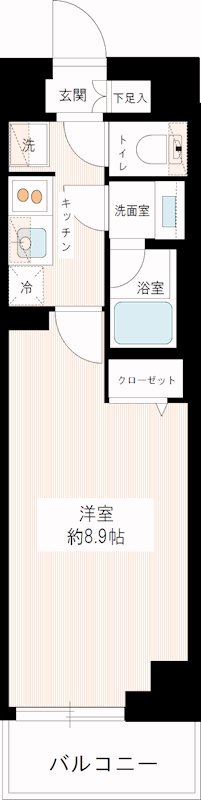 ＭＡＸＩＶ平和台 0202号室 間取り