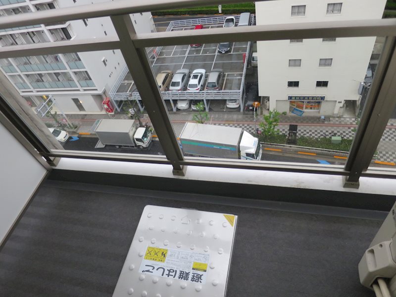 ルクシェール蒲田 ベランダ