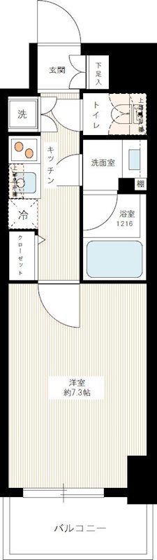 メインステージTOKYO･NORTH HY's 0303号室 間取り