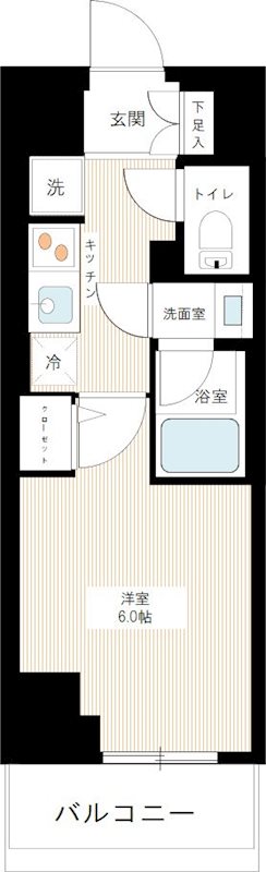 アイル横浜ノースツインズⅠ 1103号室 間取り