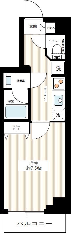 ＨＹ’ｓ大鳥居 0102号室 間取り