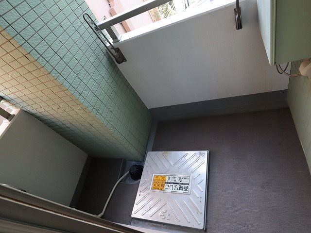 カスタリア新宿御苑 ベランダ