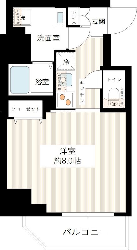 ＨＹ’ｓ ＬＩＡＩＳＯＮ 0203号室 間取り