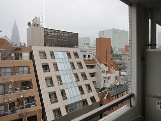 カスタリア新宿御苑 ベランダ