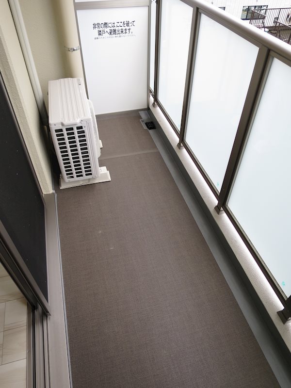 リヴシティ川崎 ベランダ