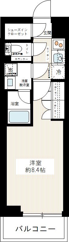ＭＡＸＩＶ東武練馬 0303号室 間取り