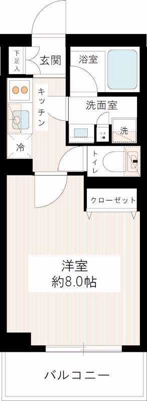 ＨＹ’ｓ Ｖｉｇｏｒ 墨田 0506号室 間取り