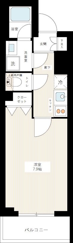 ＭＡＸＩＶ武蔵小金井 0206号室 間取り