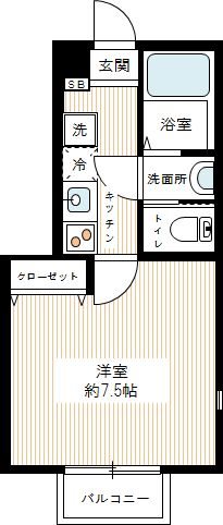 コンフォールMザ･ファースト 間取り