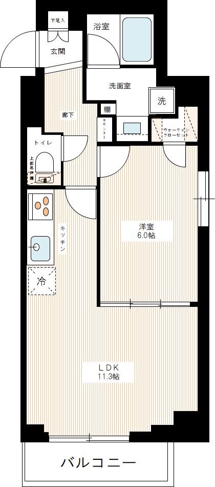 ブライズ大森東クアトロ 0207号室 間取り