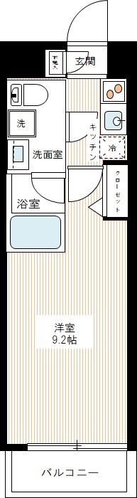 ＭＡＸＩＶ赤羽西ＡＺ 0402号室 間取り