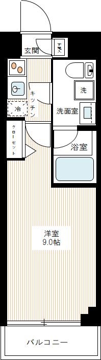 MAXIV赤羽西AZ 間取り
