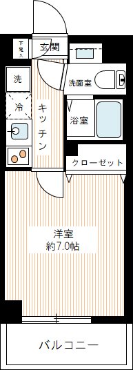 ＭＡＸＩＶ西川口ＡＺ 1002号室 間取り