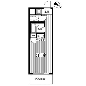ステージコート浦和常盤 0306号室 間取り