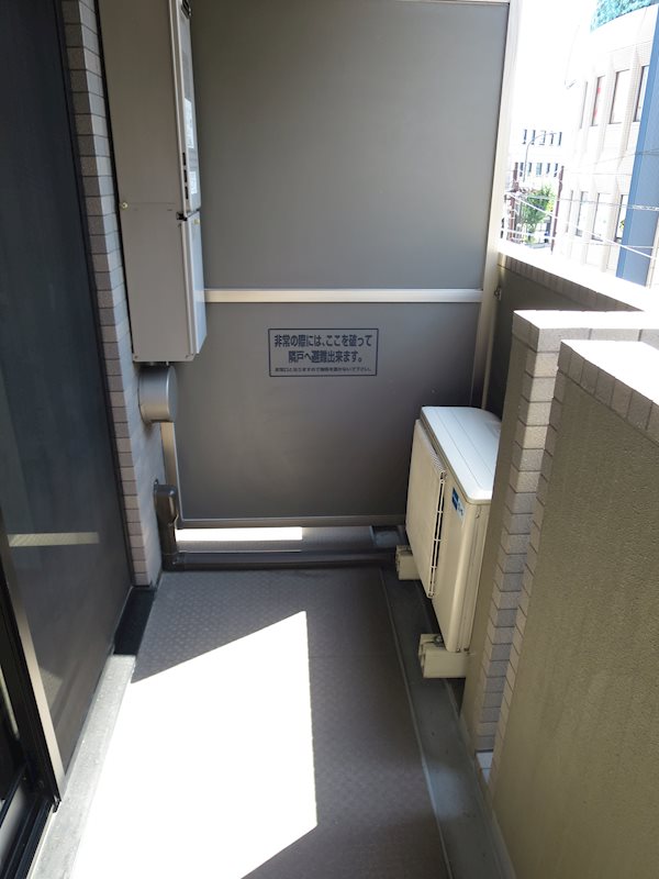 ルーブル練馬弐番館 ベランダ