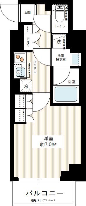 ＭＡＸＩＶ東武練馬 0309号室 間取り