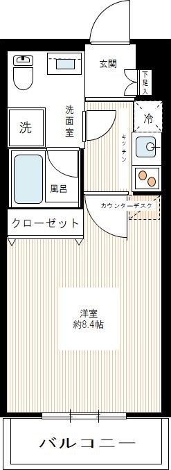 パティーナ武蔵小杉 0101号室 間取り