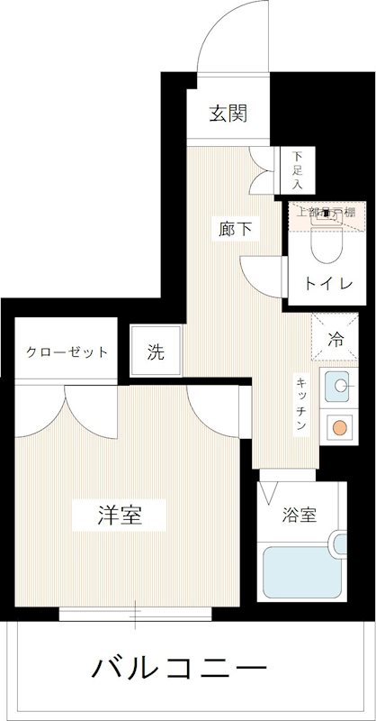 ヴェルト目黒西 0503号室 間取り