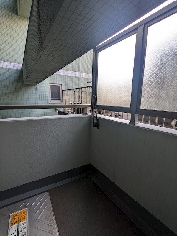 カスタリア新宿御苑 ベランダ