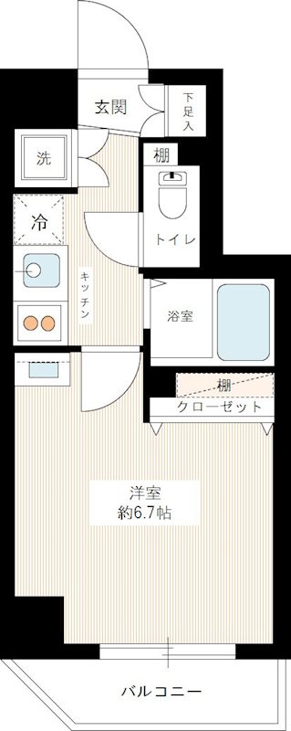 ベルグレードKS DUE 間取り