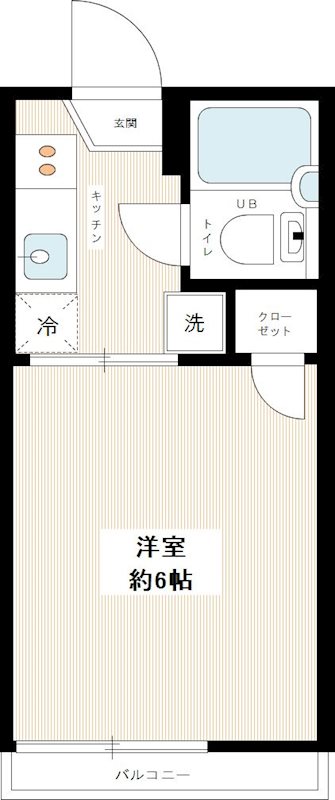 浅間ハイツ 0201号室 間取り