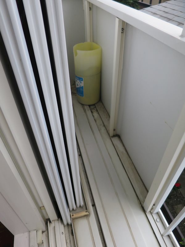 浅間ハイツ ベランダ