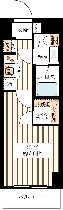 ハーモニーレジデンス清澄ガーデン 0203号室 間取り