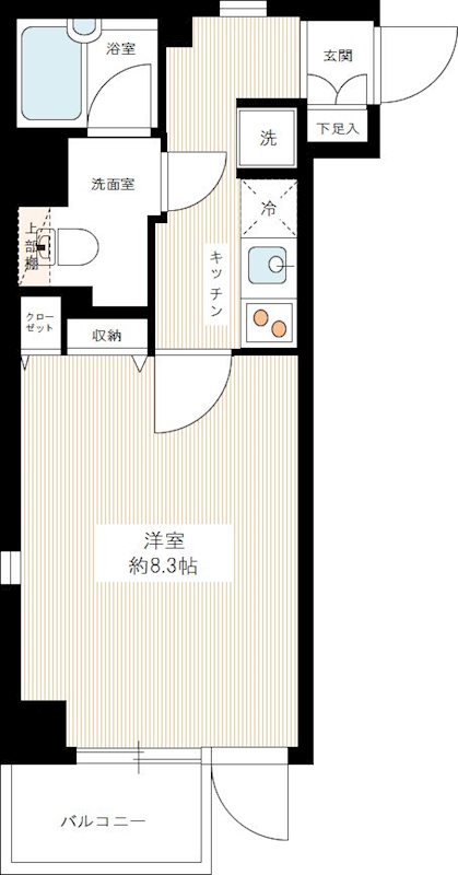 アルテシモ志村坂上 0405号室 間取り